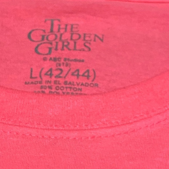Golden Girls Hot Pink Tee - Picture 3 of 3